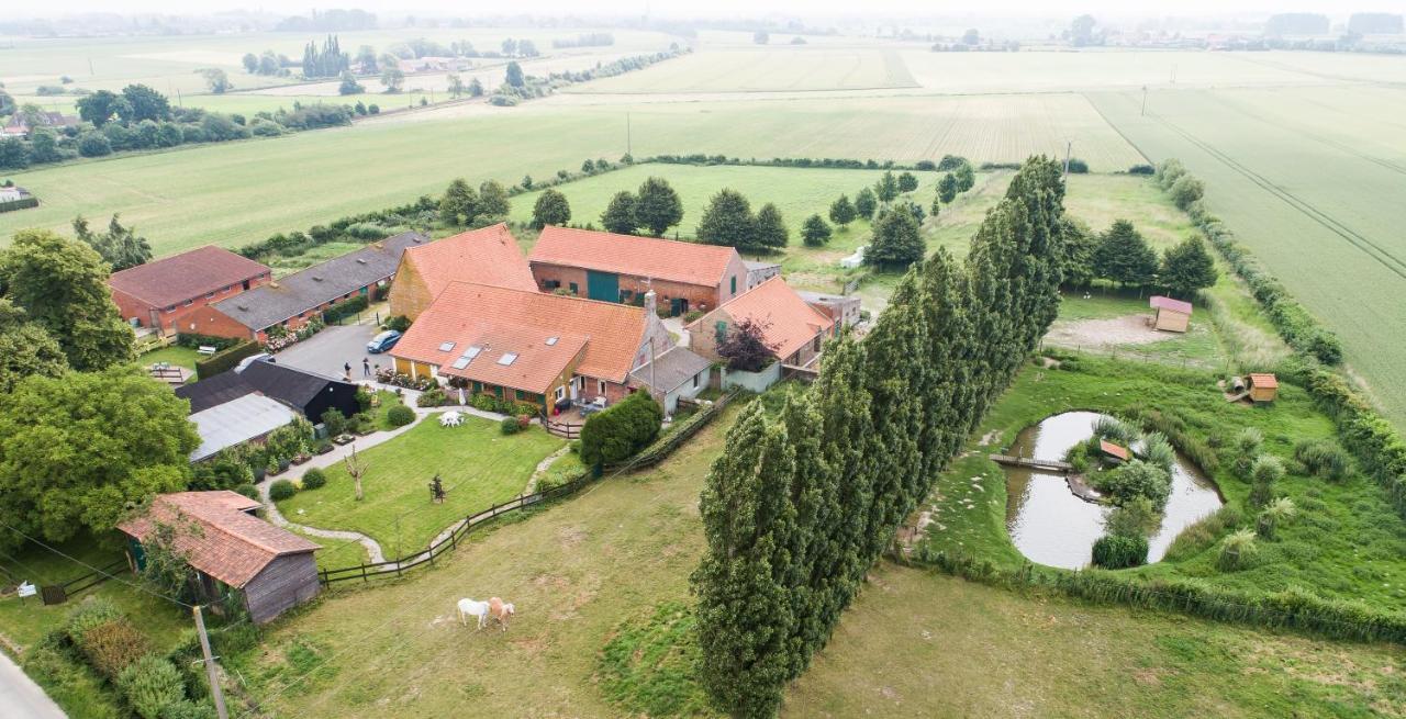 Gite De La Ferme Des Crins Blancs Villa Hazebrouck Eksteriør bilde